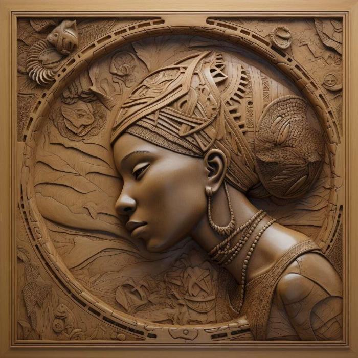 نموذج ثلاثي الأبعاد لآلة CNC 3D Art 